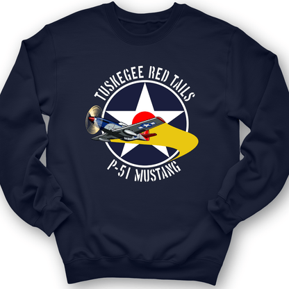 Tuskegee Red Tails Crewneck Navy / S