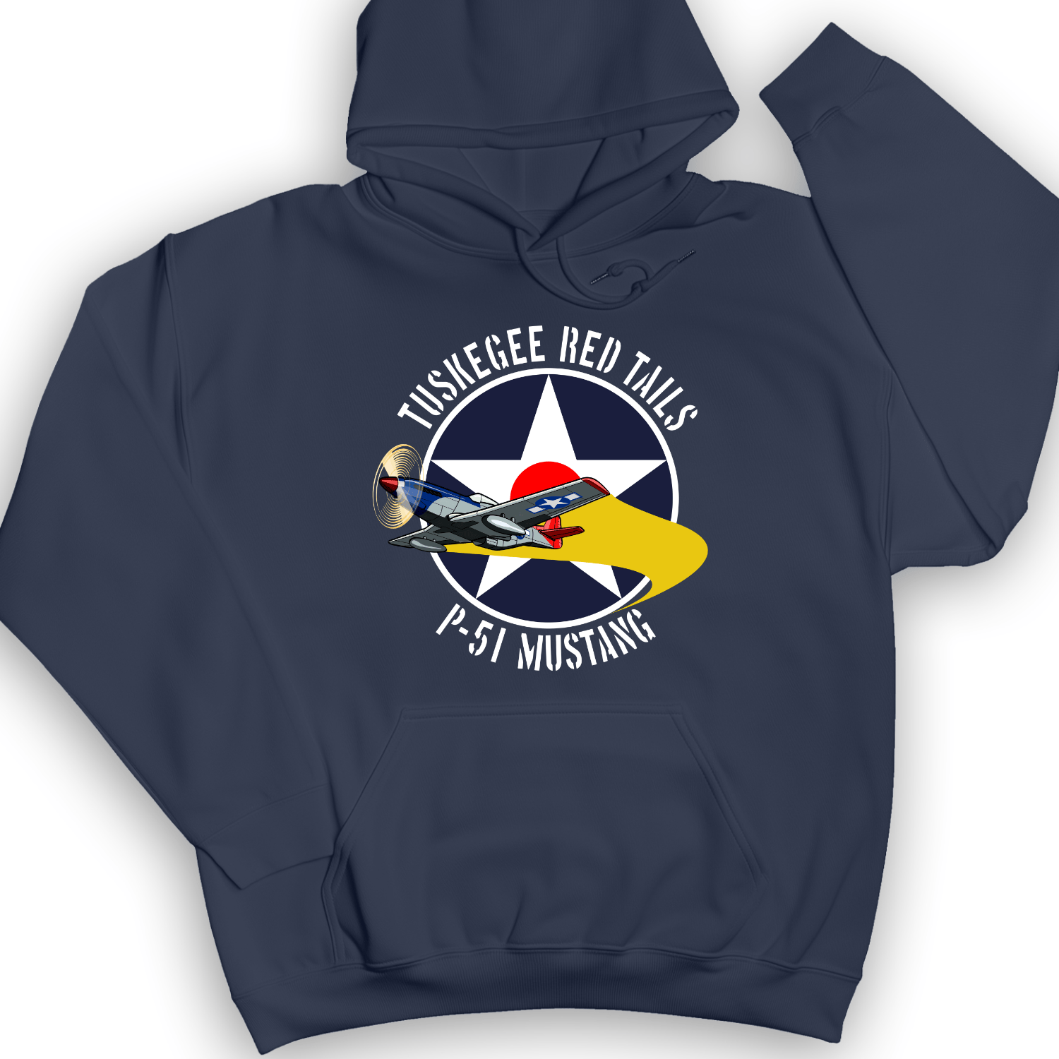 Tuskegee Red Tails Hoodie Navy / S
