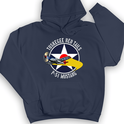 Tuskegee Red Tails Hoodie Navy / S