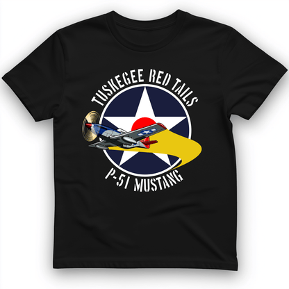 Tuskegee Red Tails T-Shirt Black / S