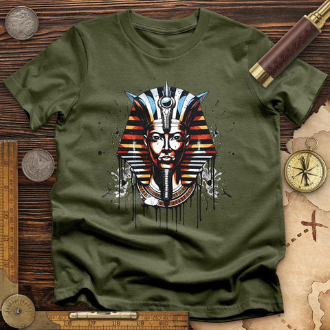 Tutankhamun T-Shirt Military Green / S
