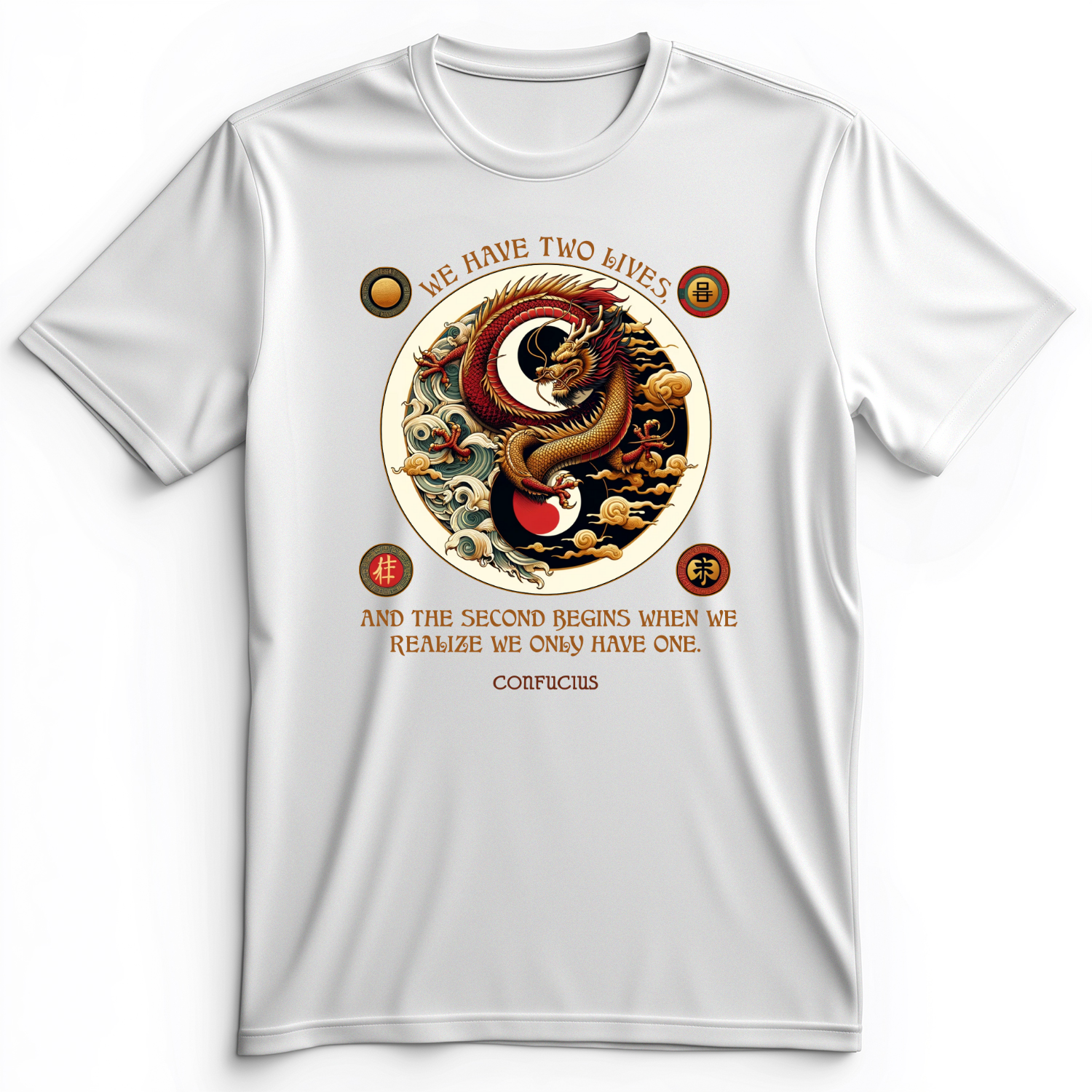 Two Lives Premium Tee White / S