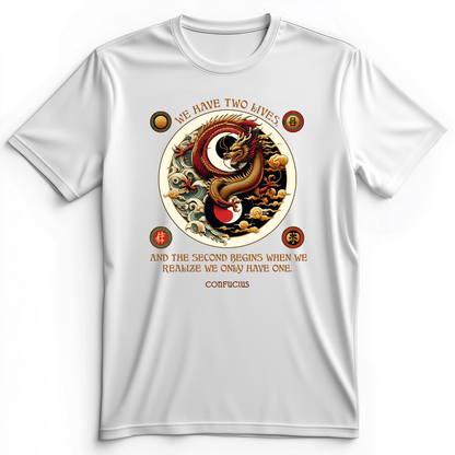 Two Lives Premium Tee White / S