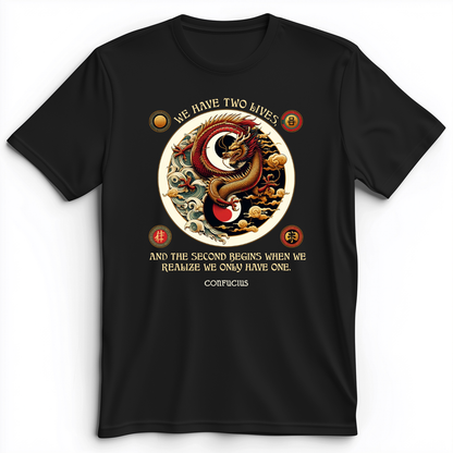 Two Lives Premium Tee Black / S