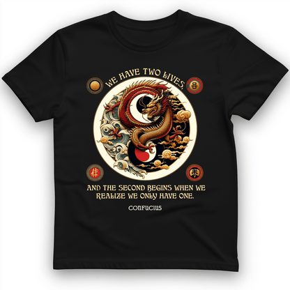 Two Lives T-Shirt Black / S