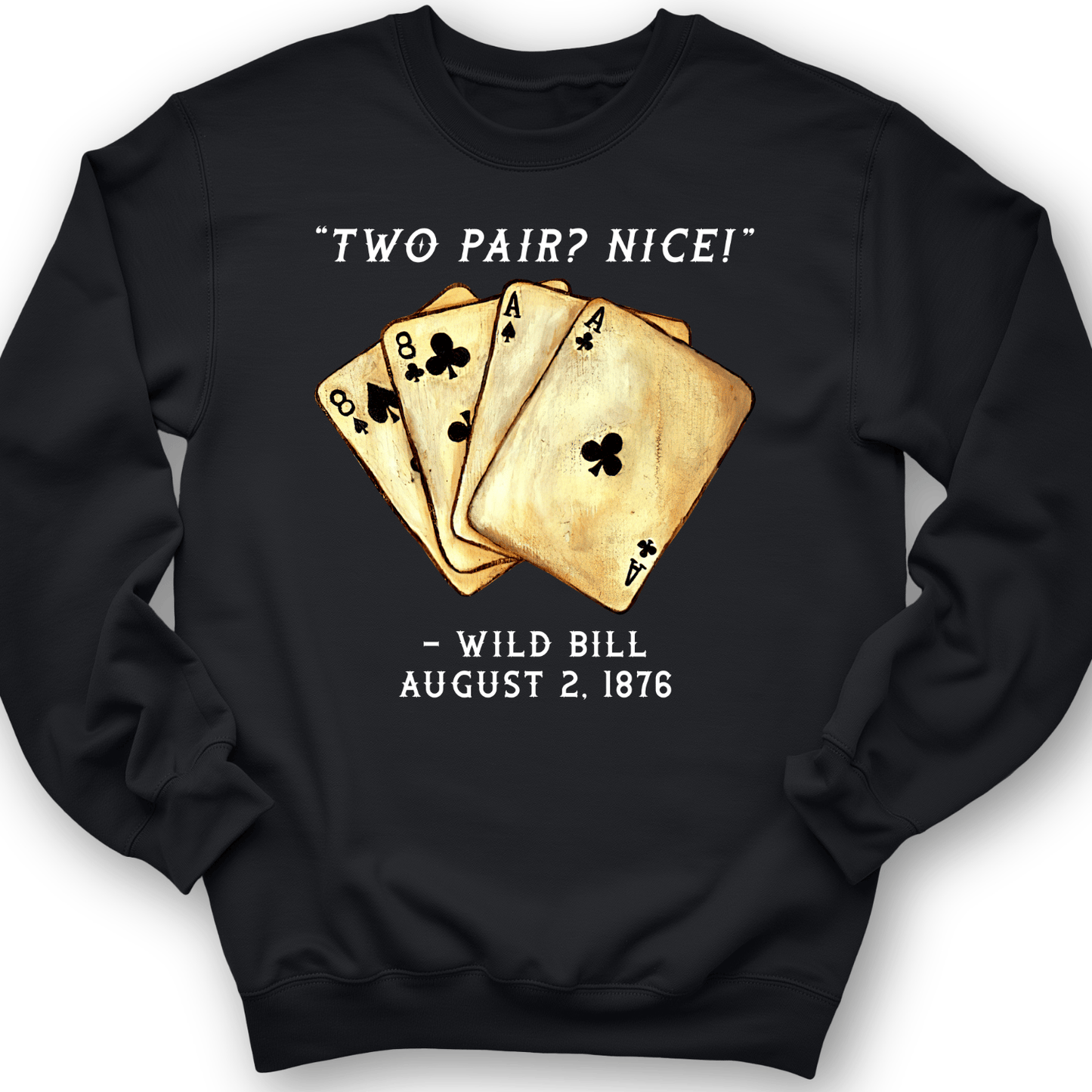 Two Pair Crewneck Black / S