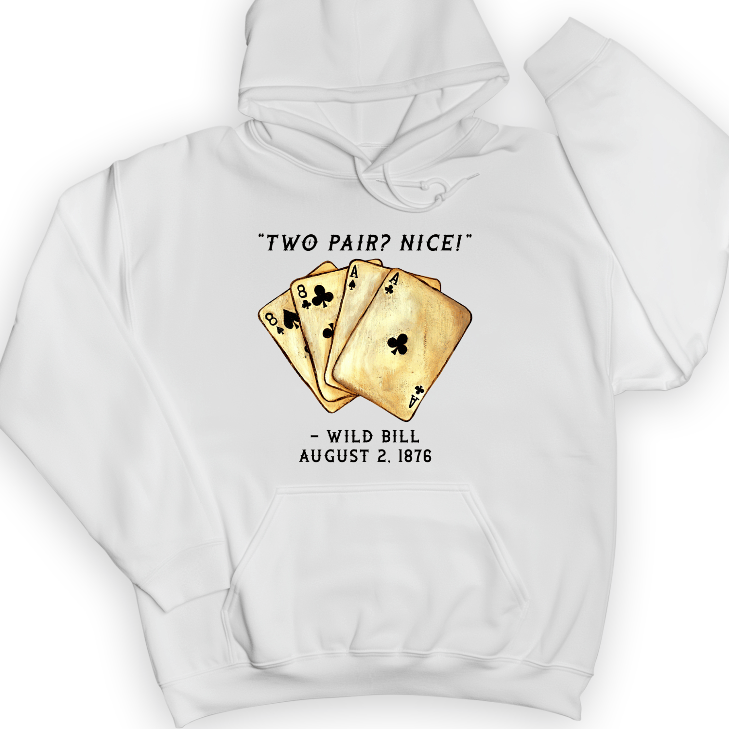 Two Pair Hoodie White / S