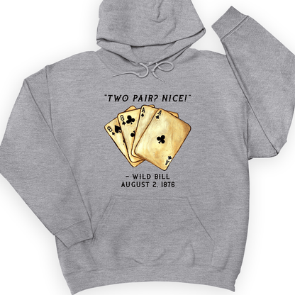 Two Pair Hoodie Sport Grey / S