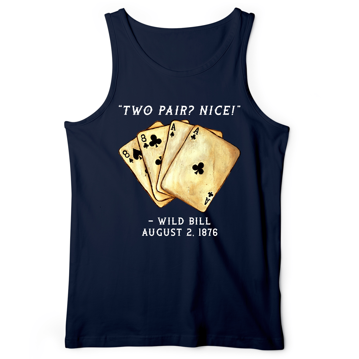 Two Pair Tank Navy / XS