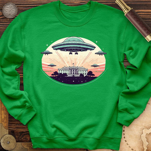UFO Over White House Crewneck