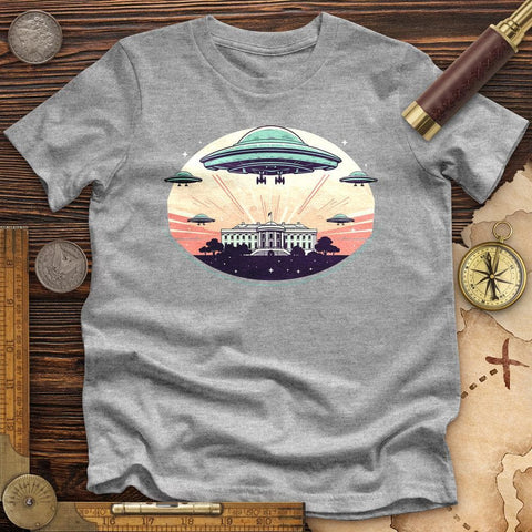 UFO Over White House Premium Quality Tee