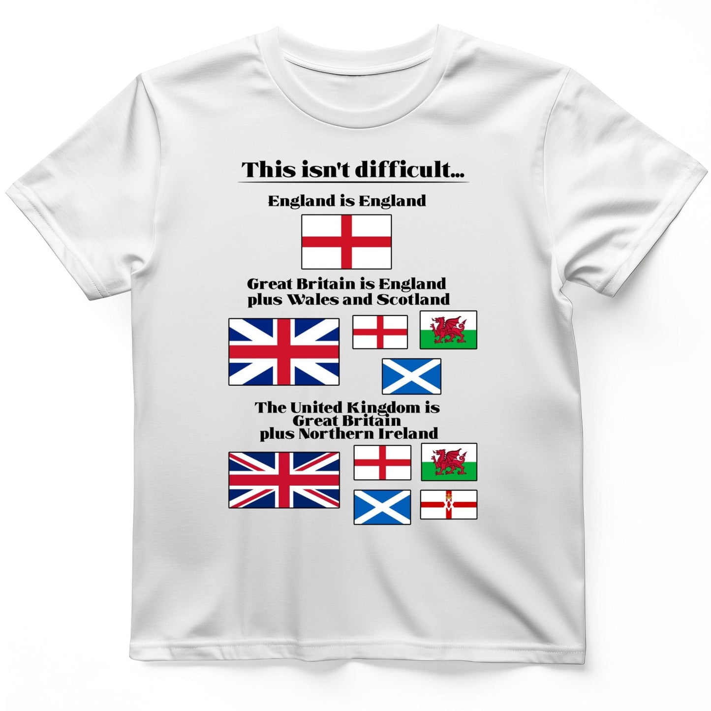 UK Make-up T-Shirt White / S