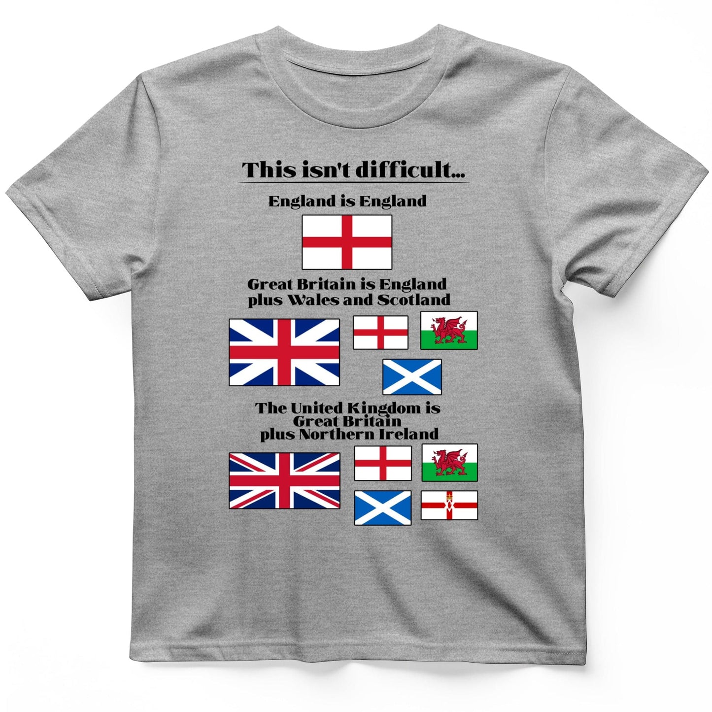 UK Make-up T-Shirt Sport Grey / S