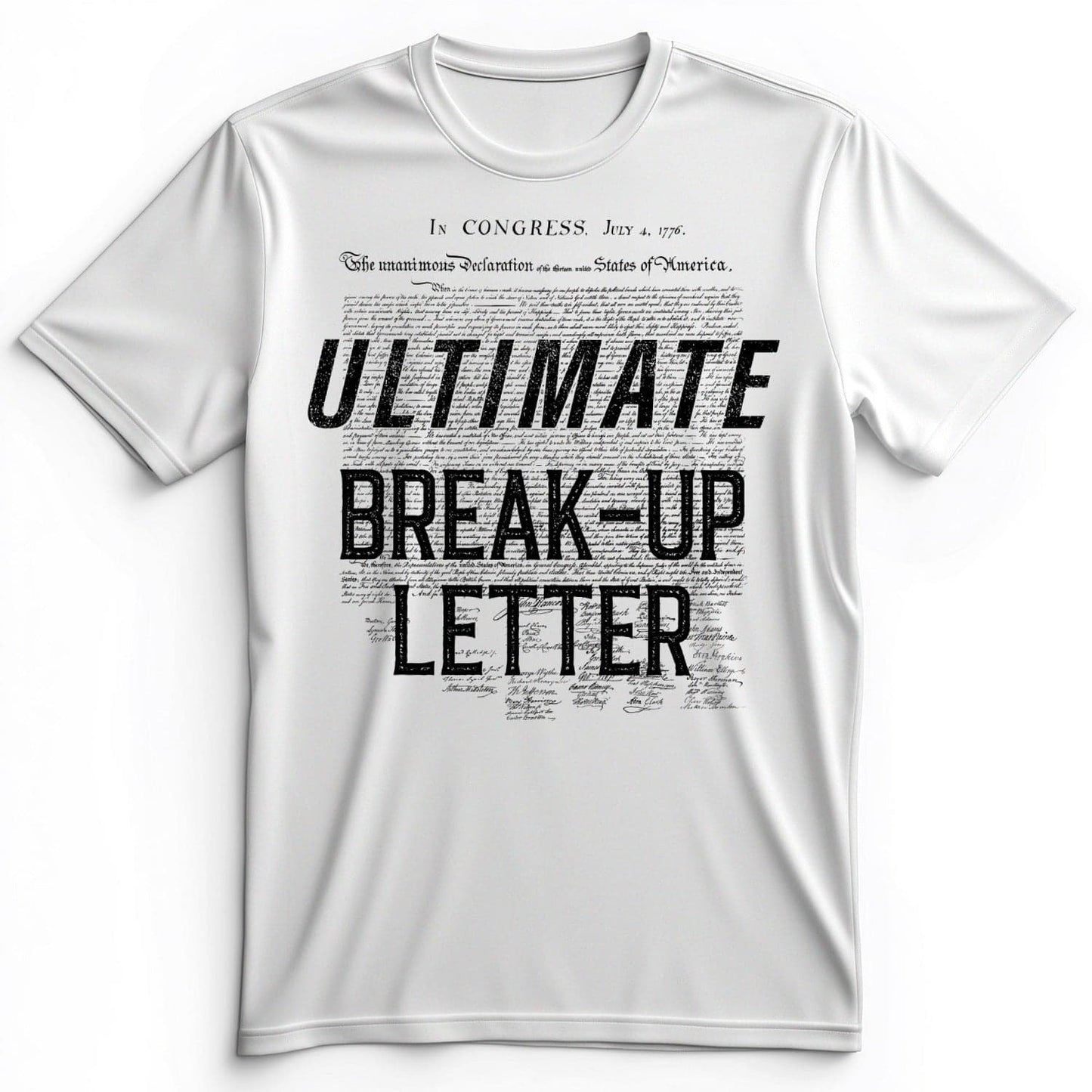 Ultimate Break-up Letter Premium Tee White / S