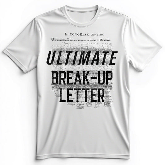 Ultimate Break-up Letter Premium Tee White / S