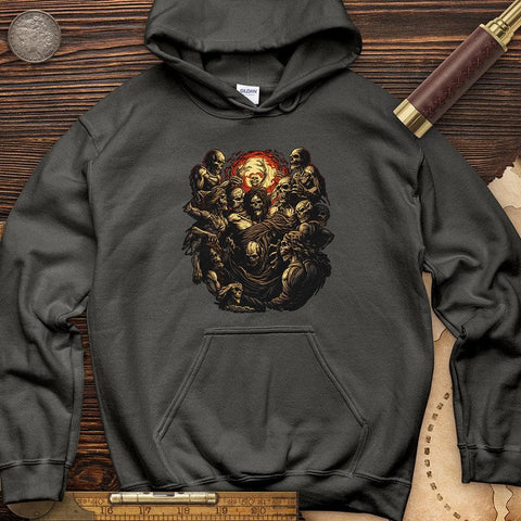 Underworld Skeletons Hoodie Charcoal / S