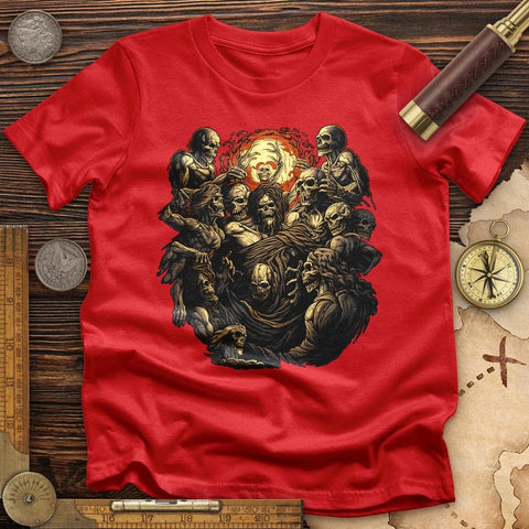 Underworld Skeletons T-Shirt Red / S