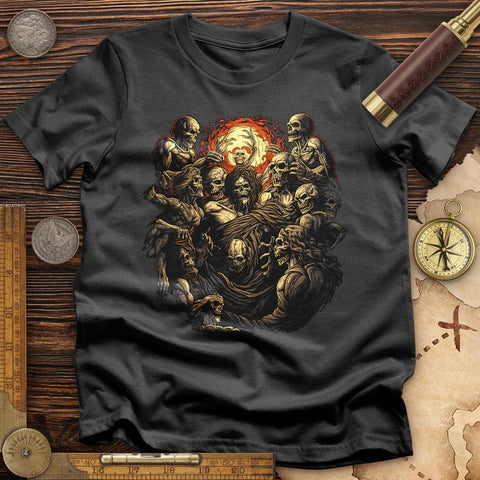 Underworld Skeletons T-Shirt Charcoal / S