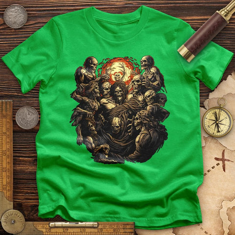 Underworld Skeletons T-Shirt Irish Green / S