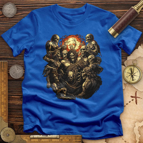 Underworld Skeletons T-Shirt Royal / S