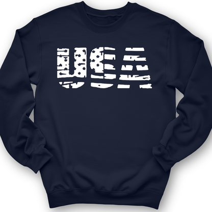 USA Crewneck Navy / S