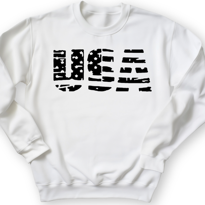 USA Crewneck White / S