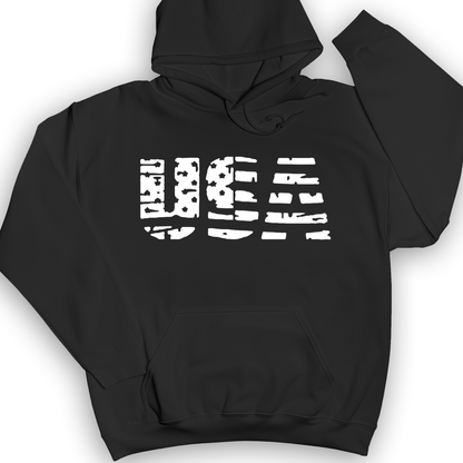 USA Hoodie Black / S