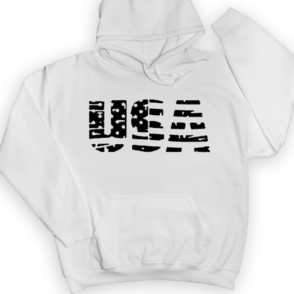 USA Hoodie White / S