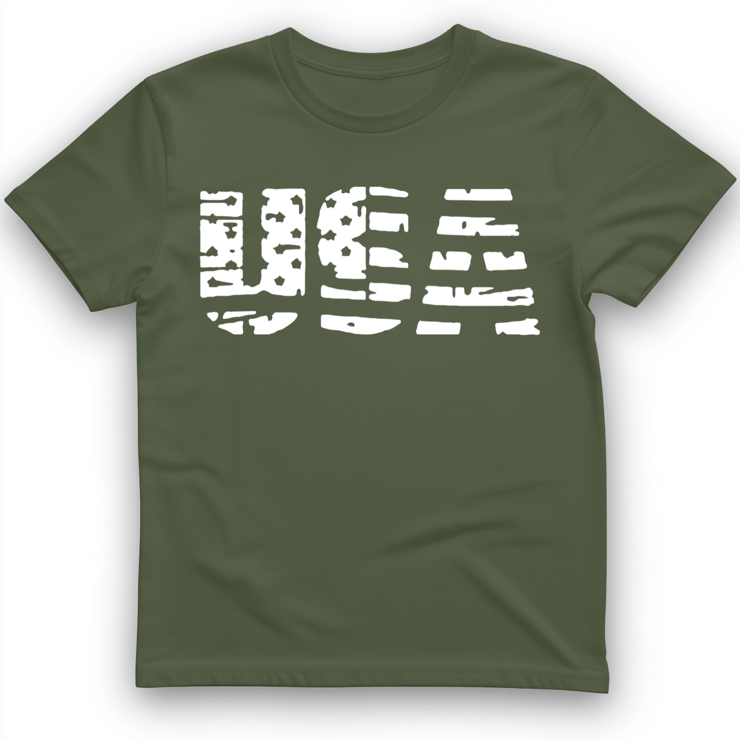 USA T-Shirt Military Green / S