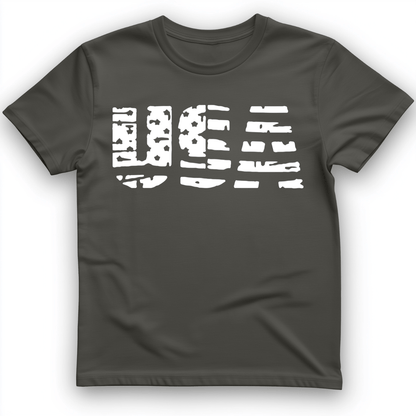 USA T-Shirt Charcoal / S