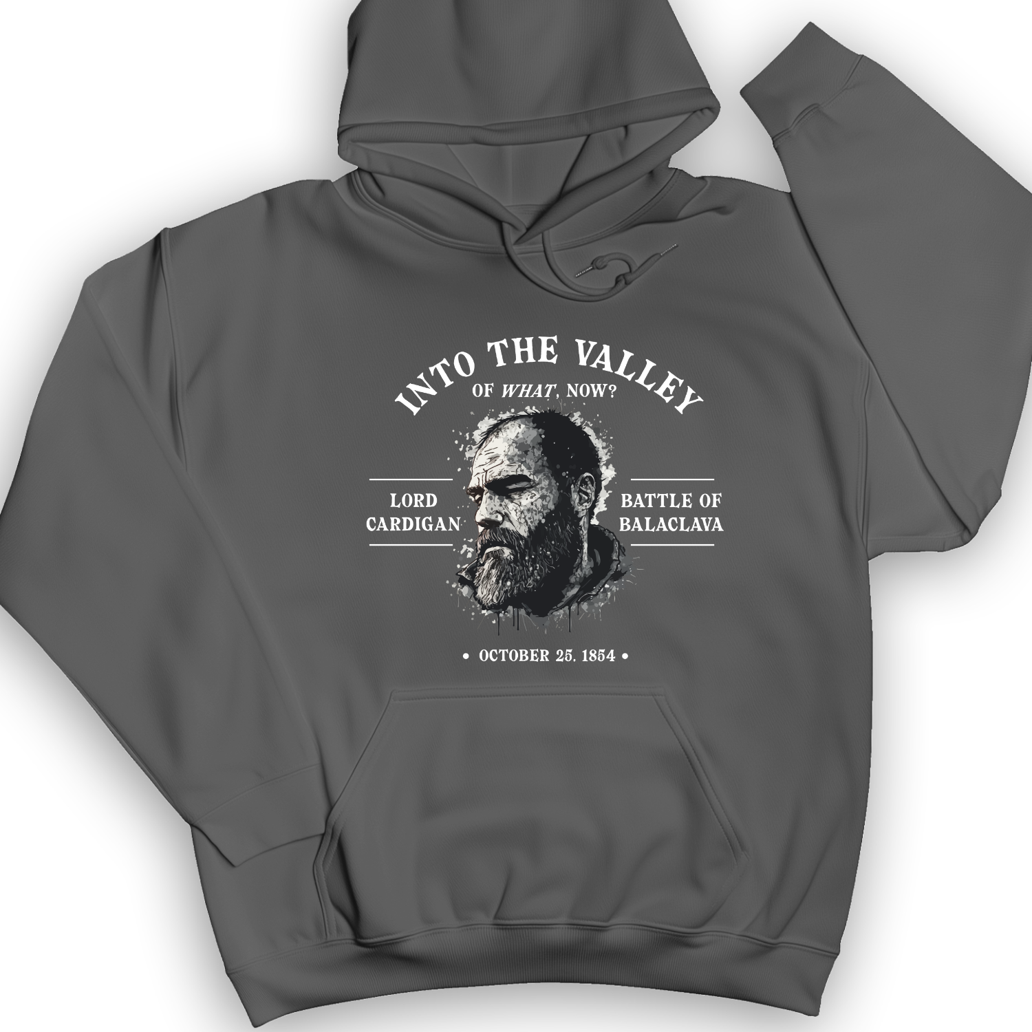 Valley Of What Now Hoodie Charcoal / S