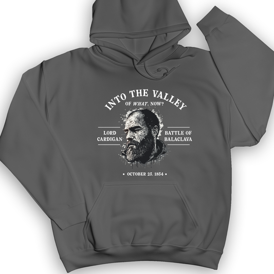 Valley Of What Now Hoodie Charcoal / S