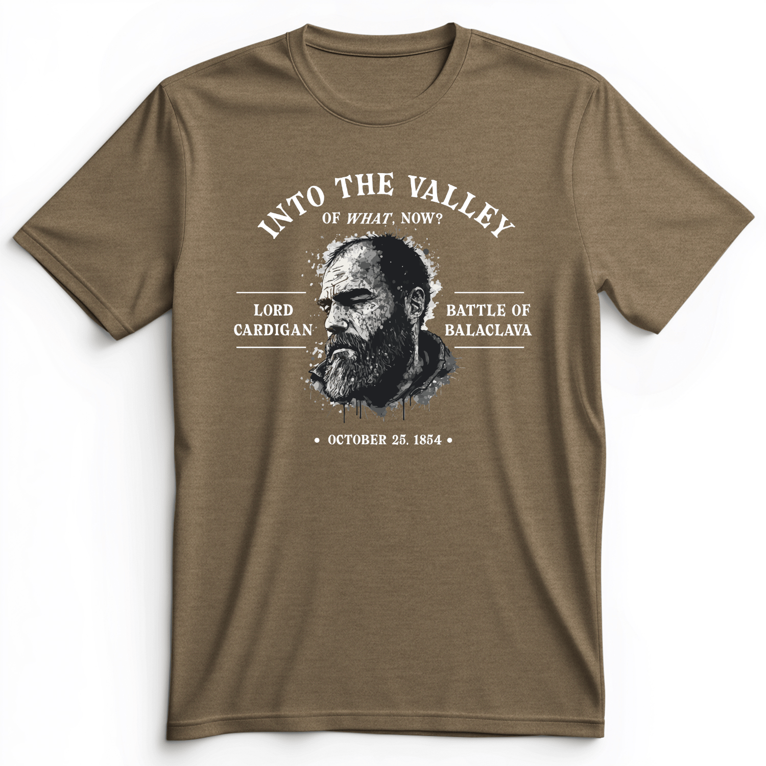 Valley Of What Now Premium Tee Heather Olive / S
