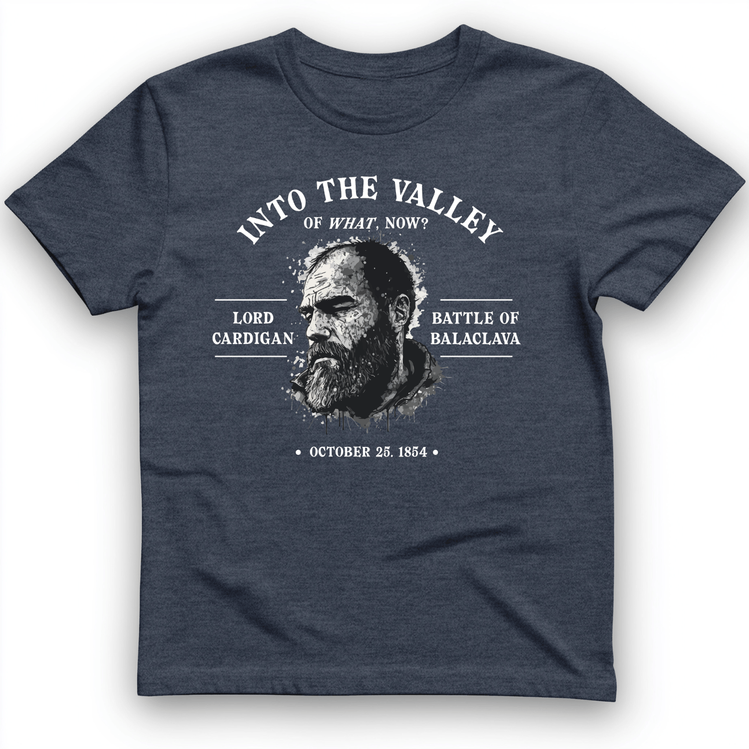 Valley Of What Now T-Shirt Heather Navy / S