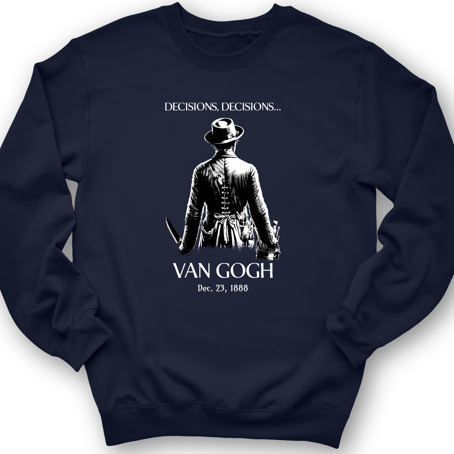 Van Gogh choices Crewneck Navy / S