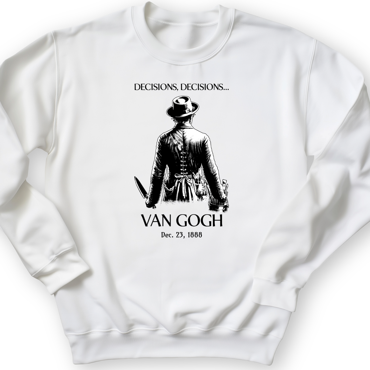 Van Gogh choices Crewneck White / S