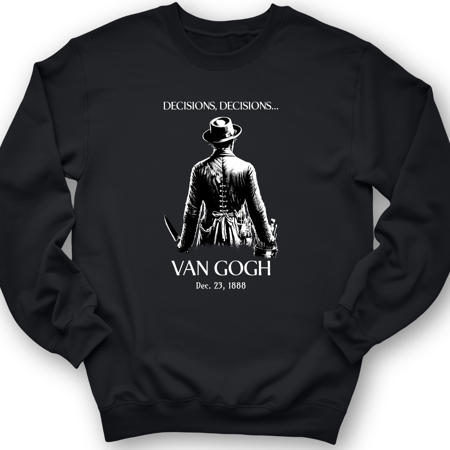 Van Gogh choices Crewneck Black / S