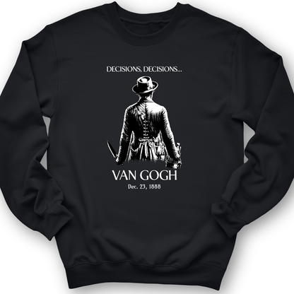 Van Gogh choices Crewneck Black / S