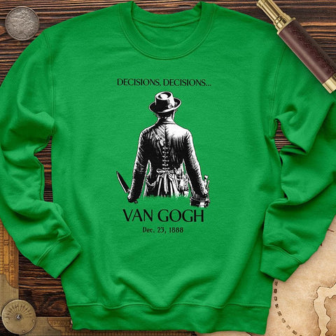 Van Gogh choices Crewneck Irish Green / S