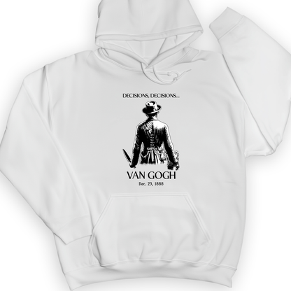 Van Gogh choices Hoodie White / S