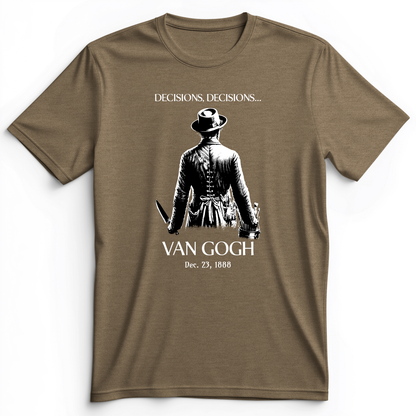 Van Gogh choices Premium Tee Heather Olive / S
