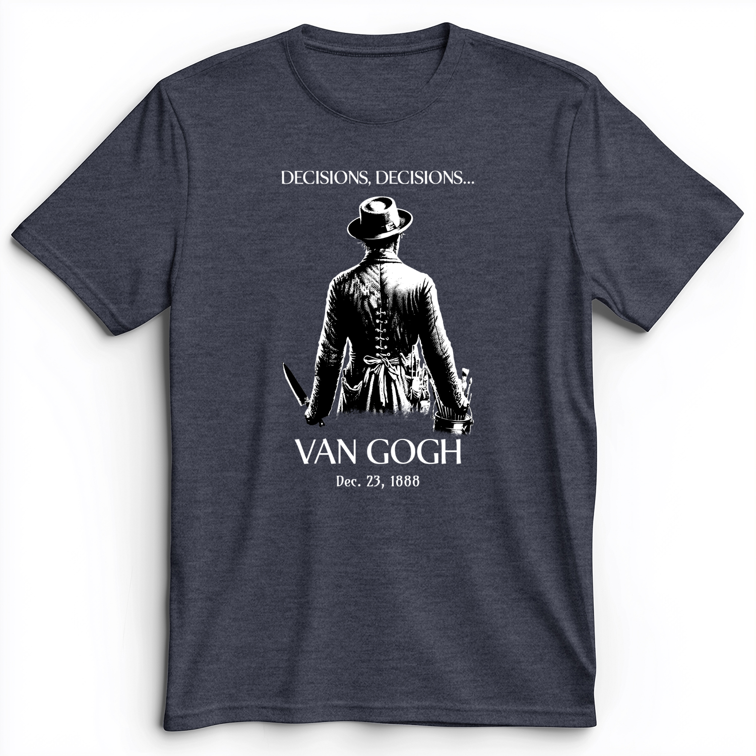 Van Gogh choices Premium Tee Heather Navy / S