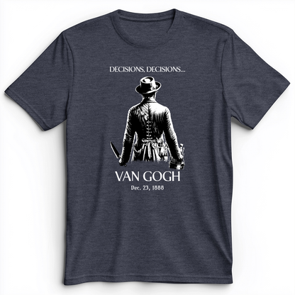 Van Gogh choices Premium Tee Heather Navy / S