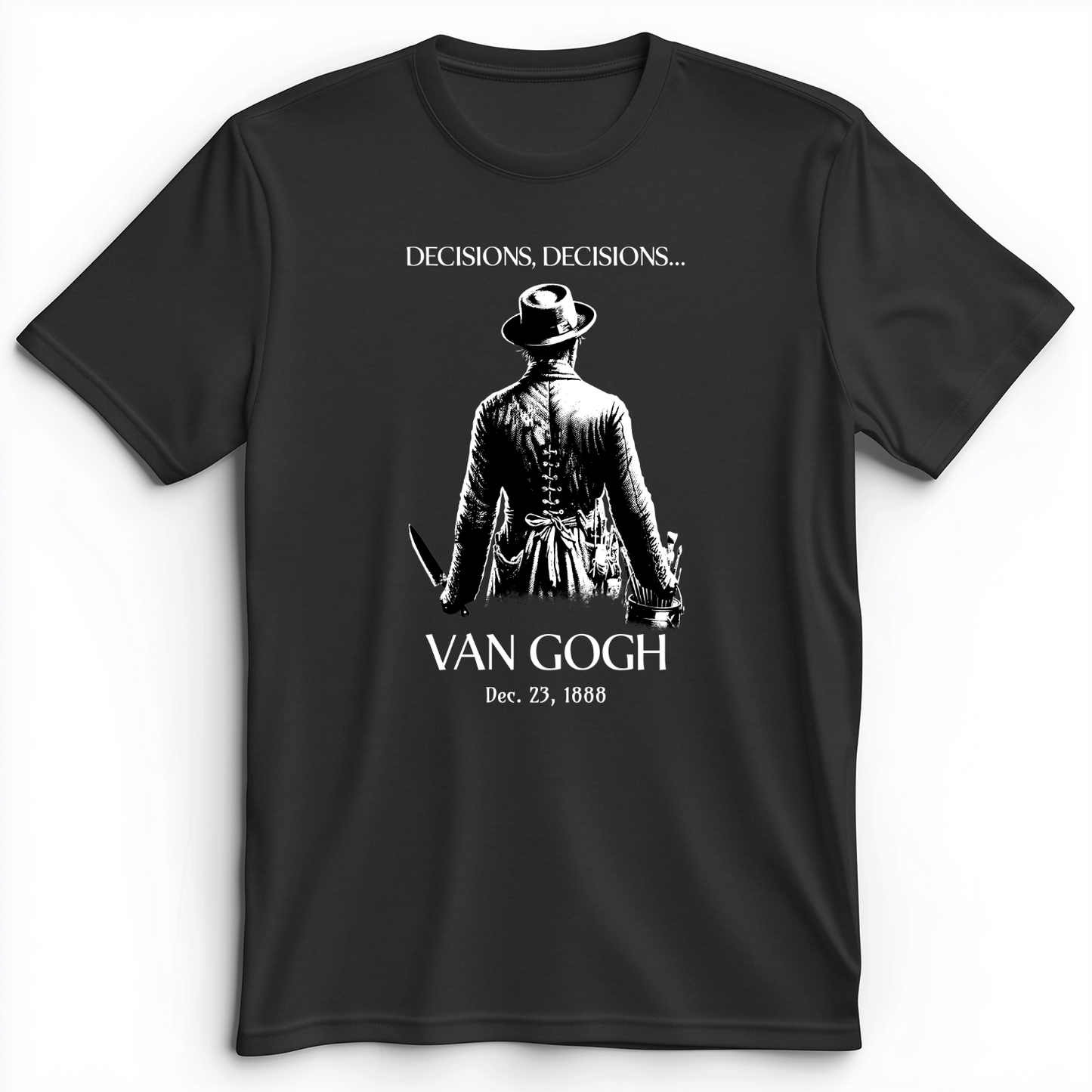 Van Gogh choices Premium Tee Dark Grey Heather / S