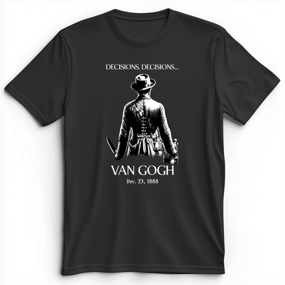 Van Gogh choices Premium Tee Dark Grey Heather / S