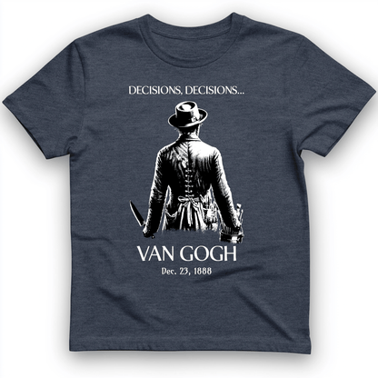 Van Gogh choices T-Shirt Heather Navy / S