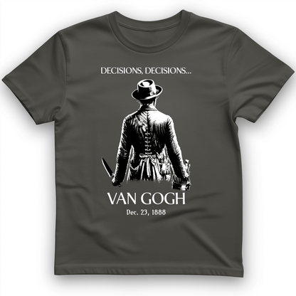 Van Gogh choices T-Shirt Charcoal / S