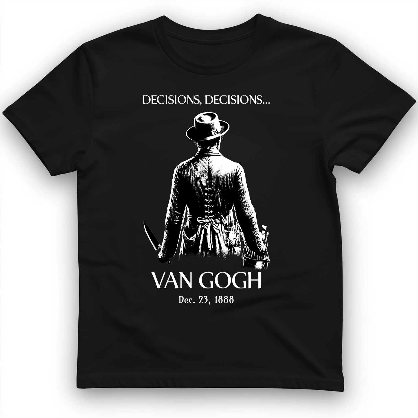 Van Gogh choices T-Shirt Black / S