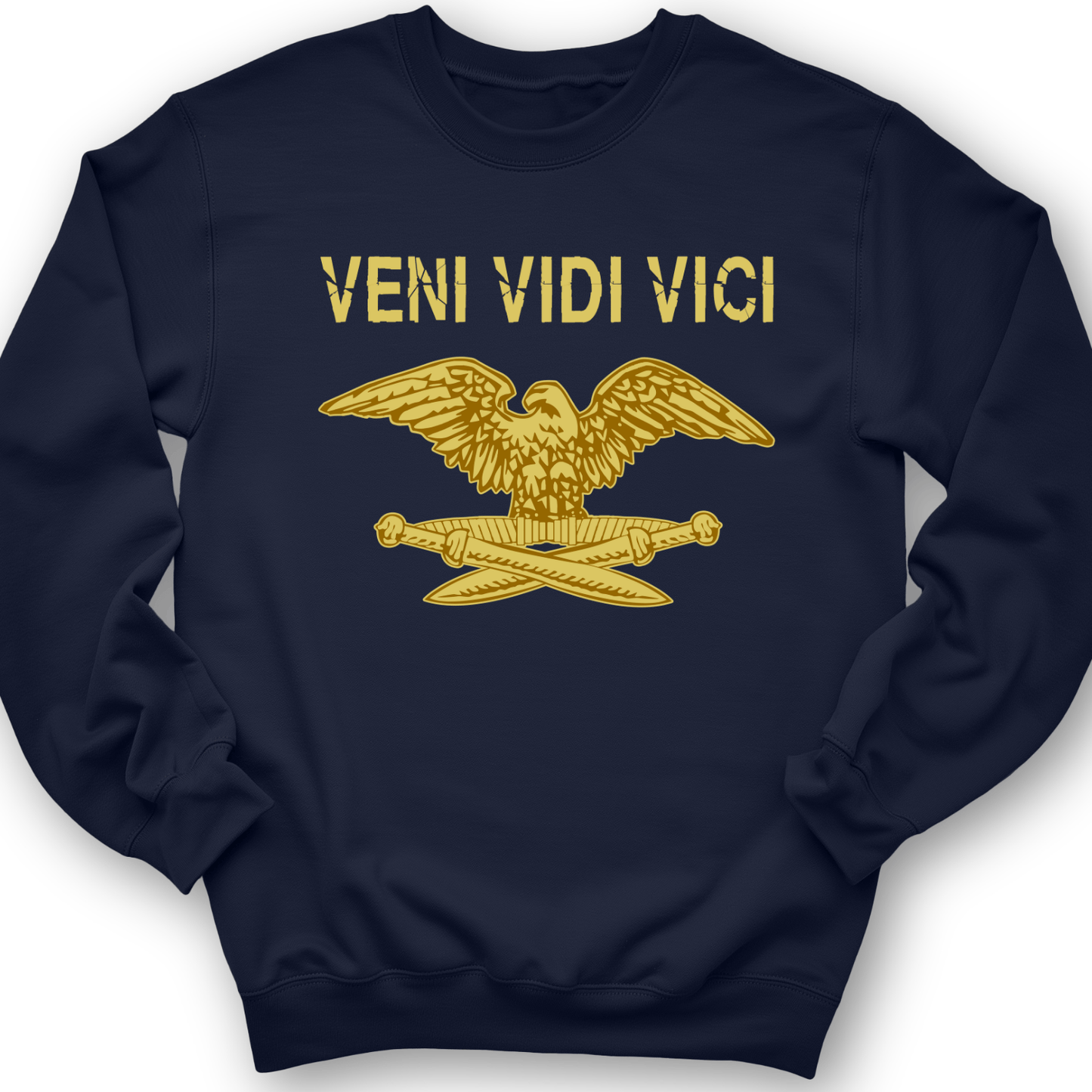 Veni Vidi Vici Crewneck Navy / S