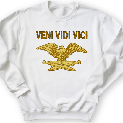 Veni Vidi Vici Crewneck White / S